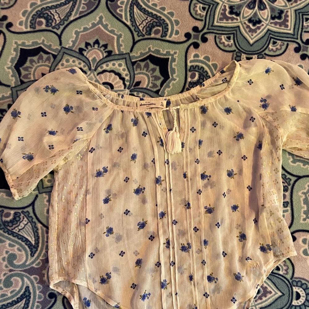 Abercrombie kids blouse